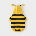 The "Busy Bee" Dog Hoodie – Soft Plush Costume for Small & Medium Pups