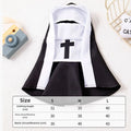 The "Holy Hound" Nun Costume – Funny Walking Outfit for Small Dogs