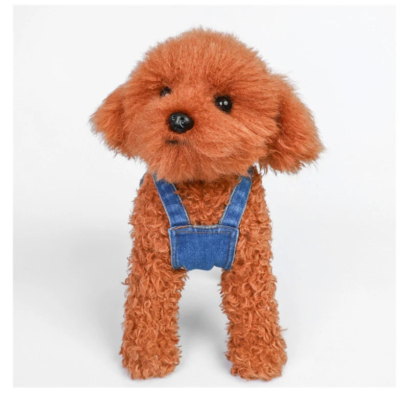 The "Urban Pup" Denim Overalls – Classic Blue Jean Jumpsuit for Dogs